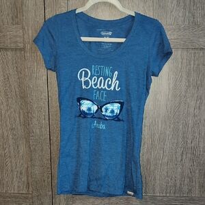 BAMBOO Blue Fabric Label